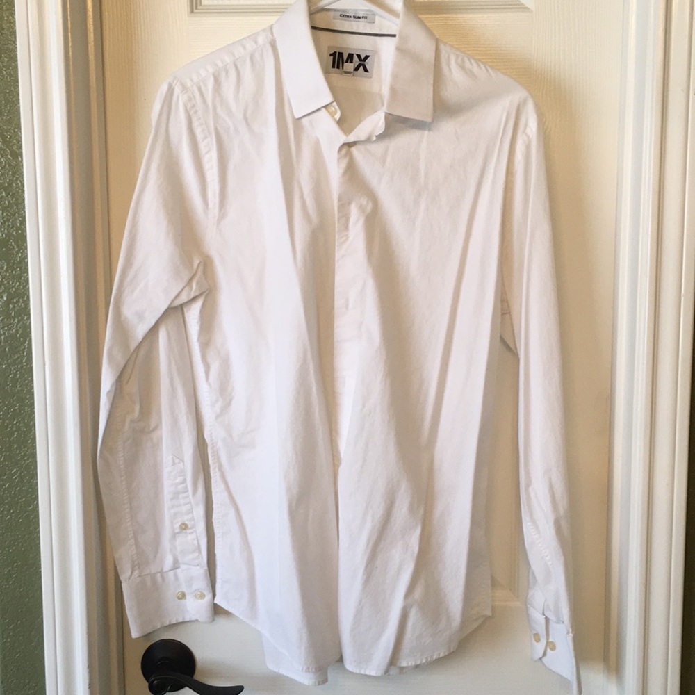 Men’s Express 1MX Extra slim fit dress shirt